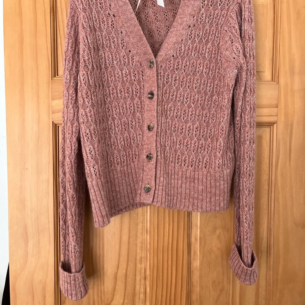 Peruvian Connection pink sweater